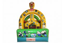 China Detachable roof material inflatable bounce house inflatable clown bounce house for children supplier