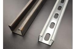 China ASTM Strut C Channel 41x41 HDG Hot Dip Galvanized Unistrut OEM supplier