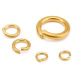 DIN125 DIN127 GB93 Brass Copper Spring Lock Washers Metric H65 Brass Spring Washer for sale