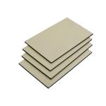 Silver UV-Resistant Aluminum-Finished Composite Panel for sale