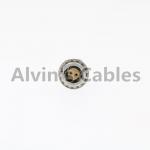 Lemo EGG 0B Circular Metal Connectors Video Camera Cable Connectors Full EMC Shielding for sale