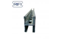 China Custom 2 Inch Galvanized C Channel 41x41 41x21 Gi Slotted Channel supplier