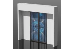 China Flexibility Sliding LED Screen Indoor Plug Door Transparent Led Screen supplier