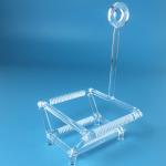 Zcq High Purity Solar Quartz Boat Clear OEM Design