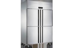 China Dual Compressor Commercial Kitchen Refrigerator Freezer Stable Operation supplier