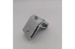 China Premium 45° Aluminum Sliding System Corner Fitting Strong Square Hole supplier