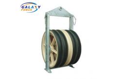 China 916x110mm Five Nylon Wheels Four Bundle Conductor Stringing Blocks supplier