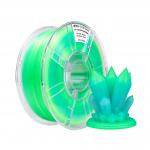 Gradient PLA Plus 3D Printer Filament 1.75mm+/-0.02mm,  Transparent Dual Color Blue Green PLA+ Filameent 1kg Spool for sale