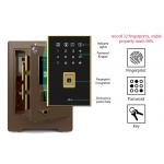 H580mm Solid Steel Construction Commercial Safe Box Adjustable Shelves For Bank Security