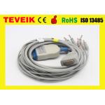 10 Leads EKG Cable With Banana 4.0 / Monitor Connector Cable For GE Marqutte EKG Machine for sale