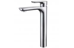 China Solid Brass Wash Basin Accessories Vessel Single Handle Mixer Tap Tall supplier