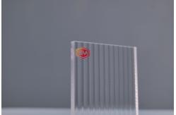 China Scratch Resistant transparent Textured Acrylic Sheet with High Light Transmittance supplier