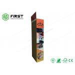 Customized Book Cardboard Display Stand, Exhibition Carton Floor Display