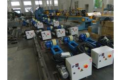 China 2T with Rubber / Steel / Polyurethane Rollers Capacity Bolt Adjustment Pipe Welding Rollers supplier