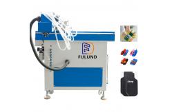 China Large Flow Manufacture Liquid PVC Keychain Injection Key Cover Molding Machine supplier