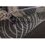Stainless Steel Concertina Coils Wire Security Fencing Wire Border Protection Using for sale