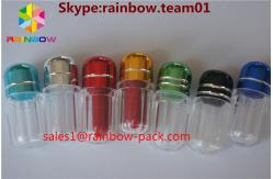 China Bullet Sex Plastic Pill Bottles , hexagon plastic pill containers penis shape supplier