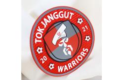 China Custom Printing Silicone Tatami Heat Transfer Labels  Luxury Garment Badge supplier