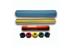 China M4-M100 PTTF Thread Rods Xylan Coated Stud Bolts And Nuts supplier