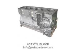 China High Performance Engine Cylinder Block 6CT Cylinder Block Single Thermostat supplier