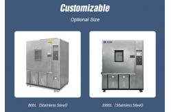 China Customized 225L Temperature Humidity Chambers,Stainless Steel Plate Testing Equipment supplier