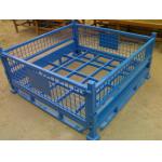 Self Loading Warehouse Storage Cage Collapsible Customized