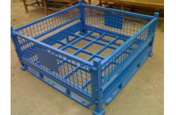 China Self Loading Warehouse Storage Cage Collapsible Customized supplier