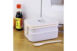 China Plastic Lunch Containers With 3 Compartments Dividers Lids supplier