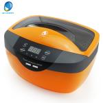 Double Transducers Plastic Household Ultrasonic Cleaner With Degass And Touch Key for sale