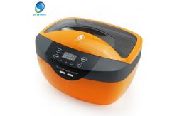 China Double Transducers Plastic Household Ultrasonic Cleaner With Degass And Touch Key supplier