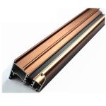 U Shaped Aluminium Profile ,  Mechanically Polished Aluminium Corner Profile Joint for sale
