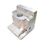 XTC Silver Custom Aluminum CNC Parts Bearing Box For Medical Device for sale