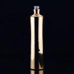 China 750ml Colorful Glass Liquor Bottle With Gold Collar Material and end Design for Vodka for sale