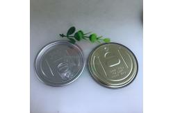 China Good Airtighting Aluminum Easy Open Lids for Plastic Can Paper Tube supplier