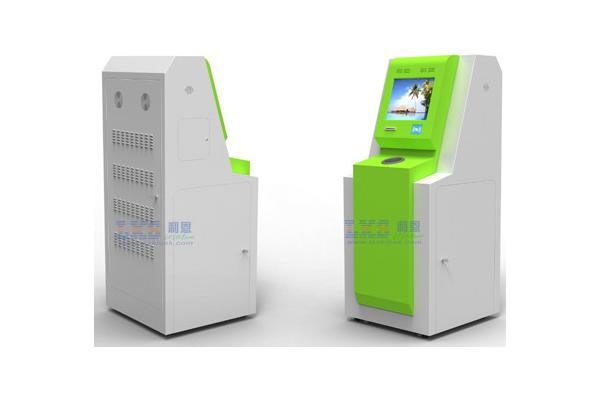 LCD Touch Information Self Checkout Kiosk With Coin Acceptor / Thermal Printer