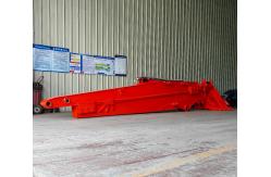 China Excavator Telescopic Arm Long Reach Sliding Arm Attachment For Heavy Machinery supplier