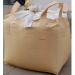 Cross Corner Circular Bulk Bag FIBC With Skirt Top For Iron Powder for sale