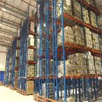 Peterack Double Deep Pallet Rack Heavy Duty Industrial Racking Systems Customized for sale
