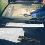 Disposable Recycled Trapezoidal LDPE Plastic Bags For Packaging Wiper for sale