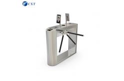 China Stable Tripod Turnstile Gate Convenient With Alarm Prompt Functions supplier