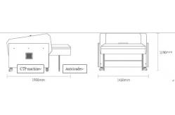 China Ctp Plate Making Machine 2400dpi For Newspaper Printing supplier