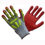 Automotive Industry Anti Cut Work Gloves Breathable Back Of Hand To Reduce Perspiration for sale