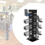 1 1.25 2 Hitch Storage Rack Collector Heavy-duty Metal Garage 9 Hitch Storage Ground Mount Stand for sale