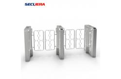 China Security Access Control Full Height Sliding Gate With Acess Control Turnstile Barrier Gate supplier