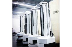 China Large Space Multi Point 1M / S Virus Killing Robot supplier
