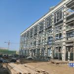 Durable Light Steel Frame Building Construction Weather Resistant Steel Construction for sale