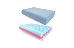 China 4 Layer Adjustable Memory Foam Wave Pillow Shoulder And Neck Support\ supplier