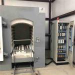 Air Atmosphere Alloy Parts Treating Batch Industrial Furnace With A Fixed Hearth And A Bottom Trolley for sale