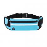 Custom Adjustable Mens Waist Bags Running Belt Waist Pack With Water Bottle Holder for sale
