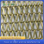 Decorative Partition Diamond Aluminum Curtain Wall Mesh for sale
